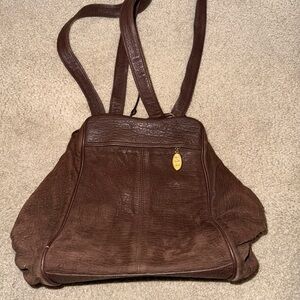 Vintage viva bags of California Brown Leather Shoulder Bag